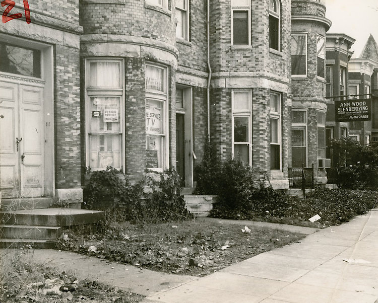 Looking South on West side of Colonial Avenue between Olney Road & Fairfax Avenue, Atlantic City, Norfolk, 1962