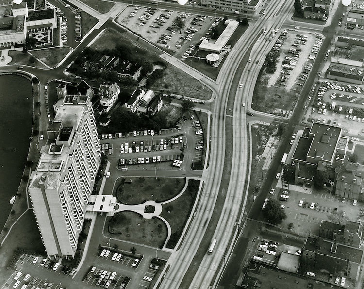 Looking North Brambleton Avenue, Atlantic City, Norfolk, 1969