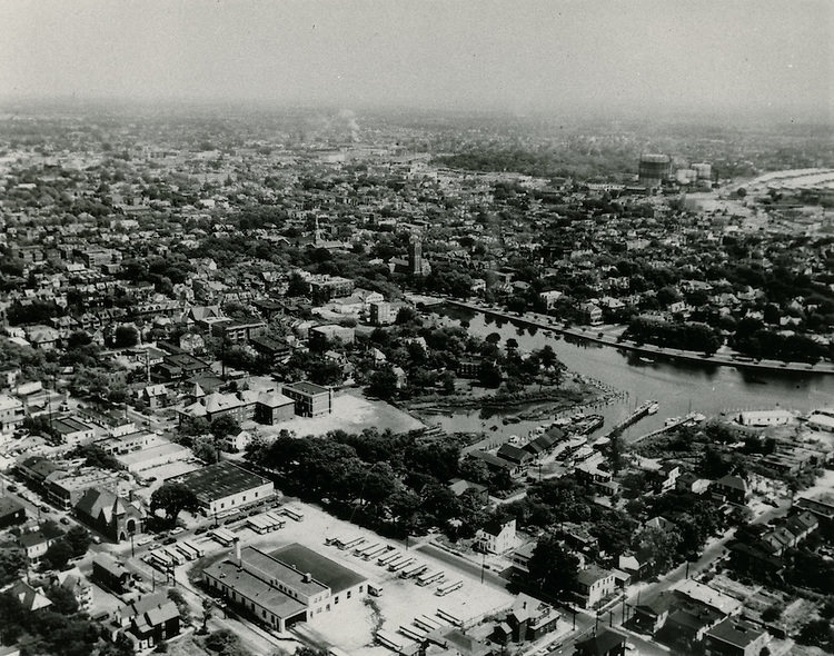 View looking Northeast, Atlantic City, Norfolk, 1960s