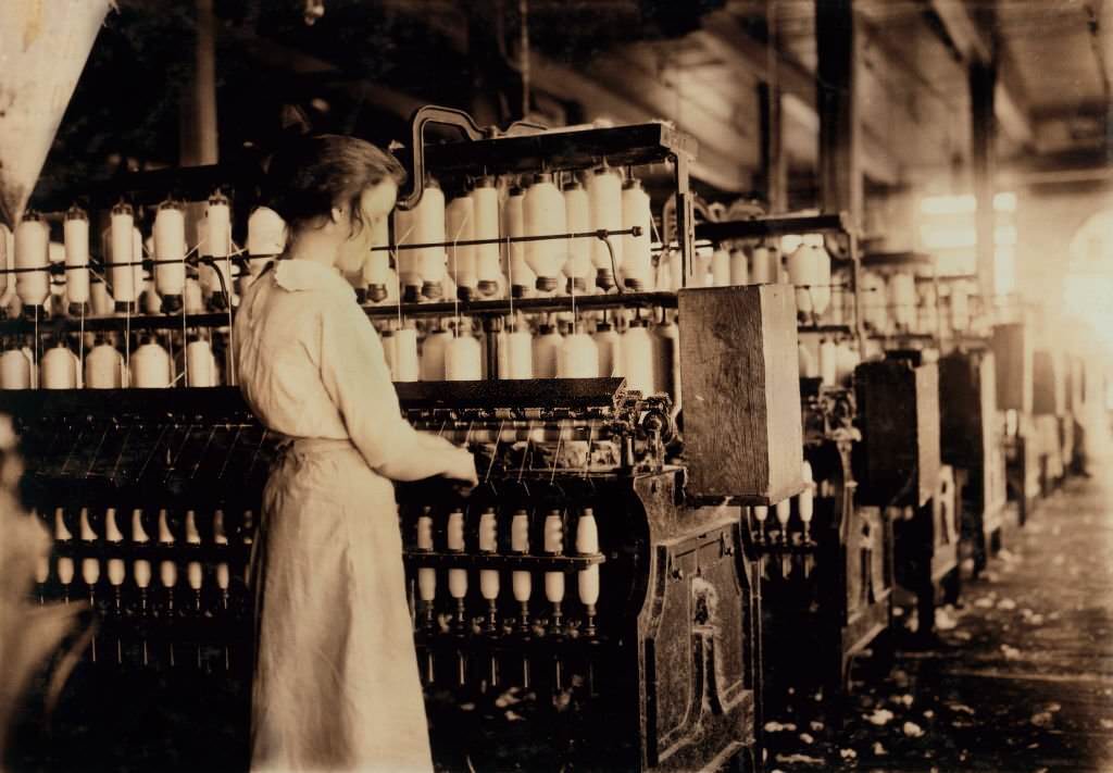 Young Worker in Barker Cotton Mills, Mobile, Alabama, 1914