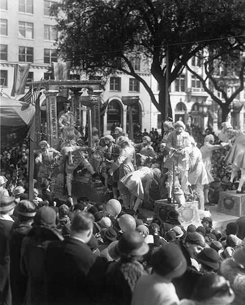 King Felix III Float, 1935