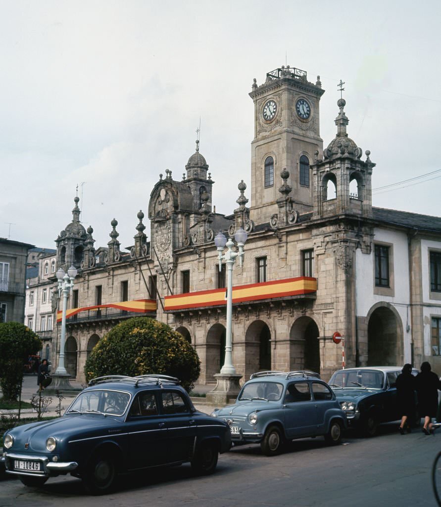City Hall of Lugo, Galicia, Spain, 1963.