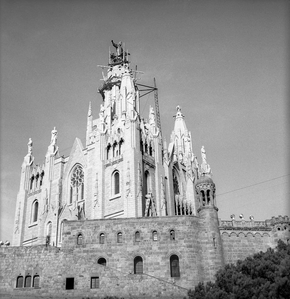 Cathedral on Tibidabo, Barcelona, 1961