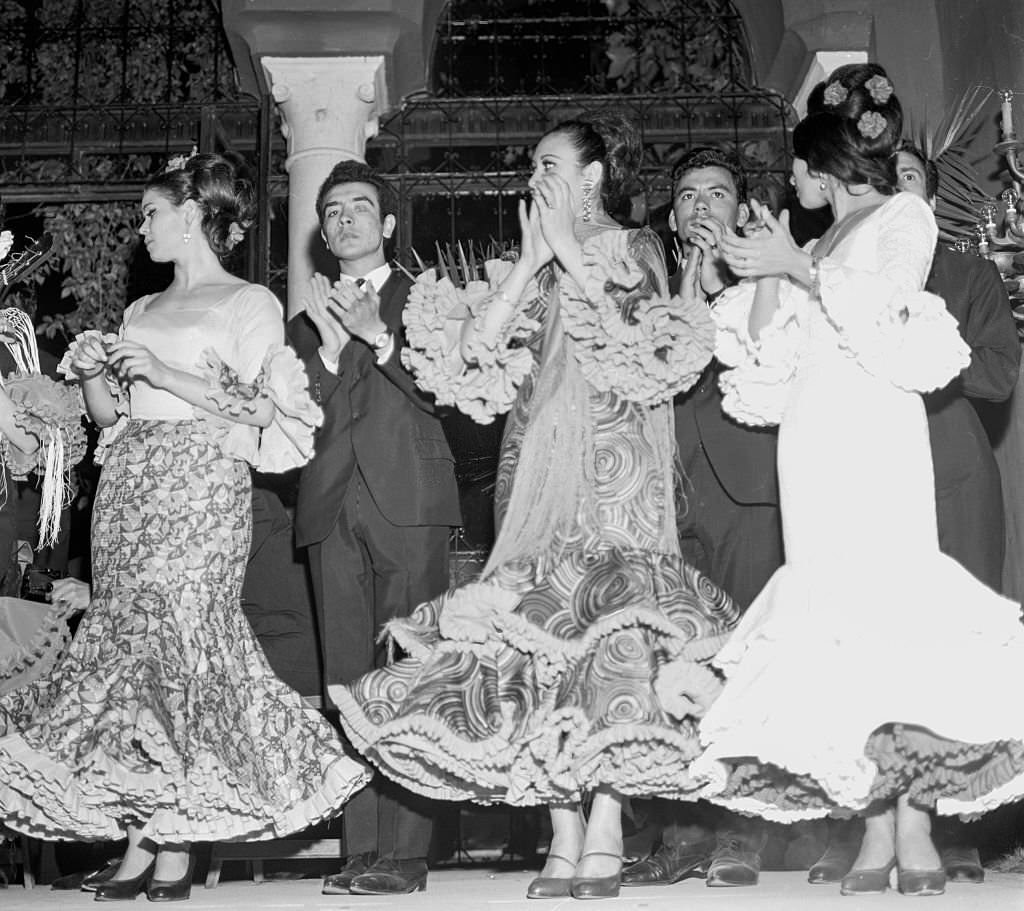 School of Flamenco, 1962, Madrid, Spain.