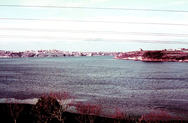 Ría de Viveiro, Lugo, January 1967