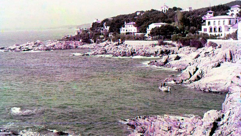 Sant Feliu de Guixols, Costa Brava, May 1967