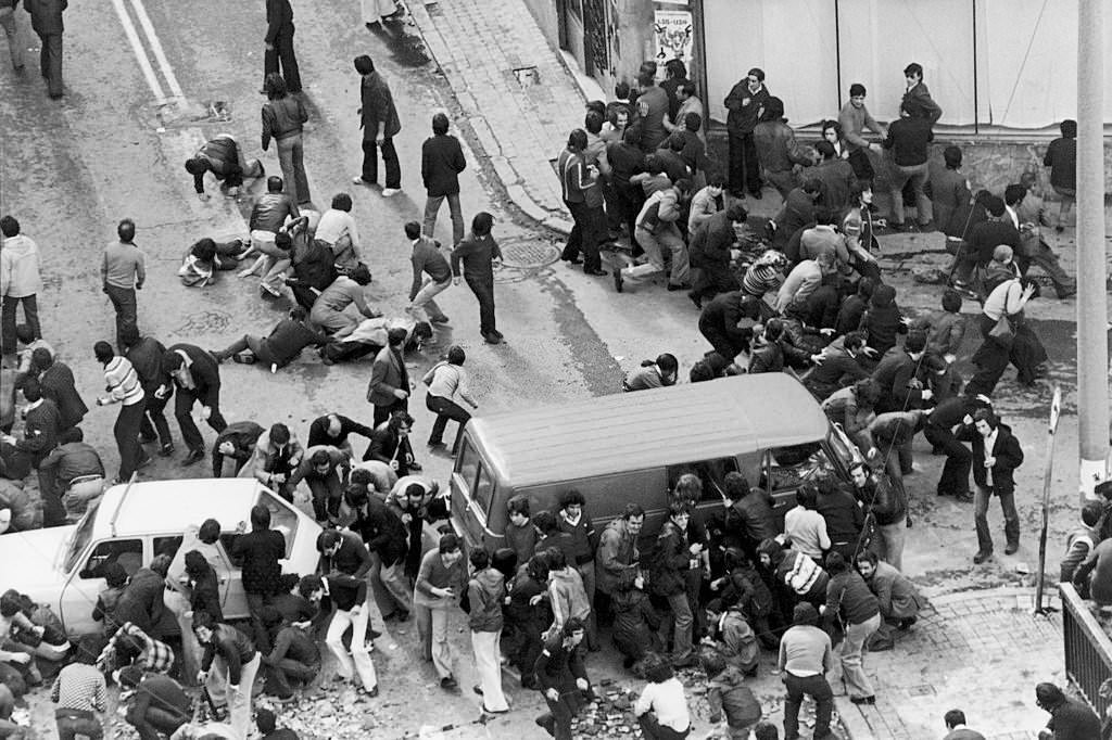 Demonstration in Bilbao, Spain On May 16, 1977