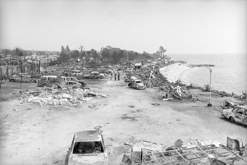 Gas explosion at camping Alfaques, Spain 1978