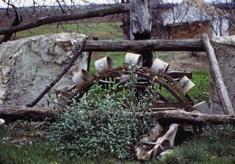 Water wheel, Castile-La Mancha, 1977