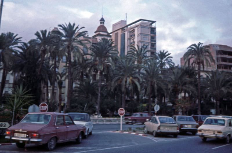 Cars in Alicante, Valencia, 1977