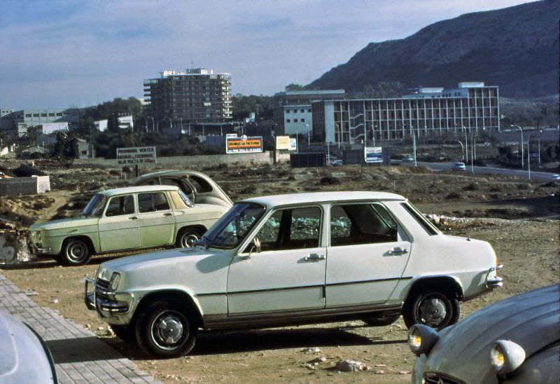 Renault R5 with trunk, Alicante, Valencia, 1977