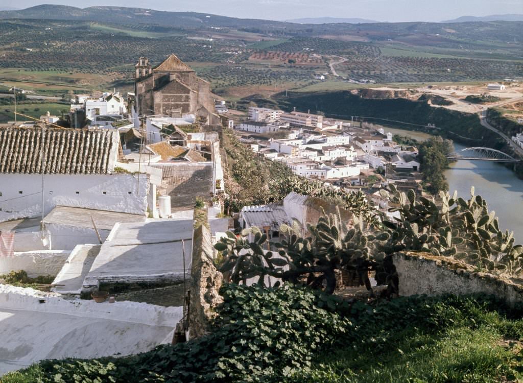 Arcos de la Frontera, 1972, Jerez, Andalucia, Spain.