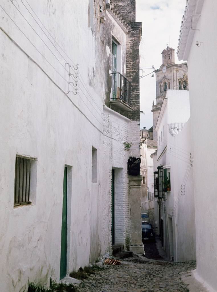 Arcos de la Frontera, 1972, Jerez, Andalucia, Spain.