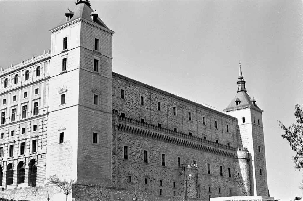 The strength “El Alcazar”, 1974, Toledo, Castilla La Mancha, Spain.