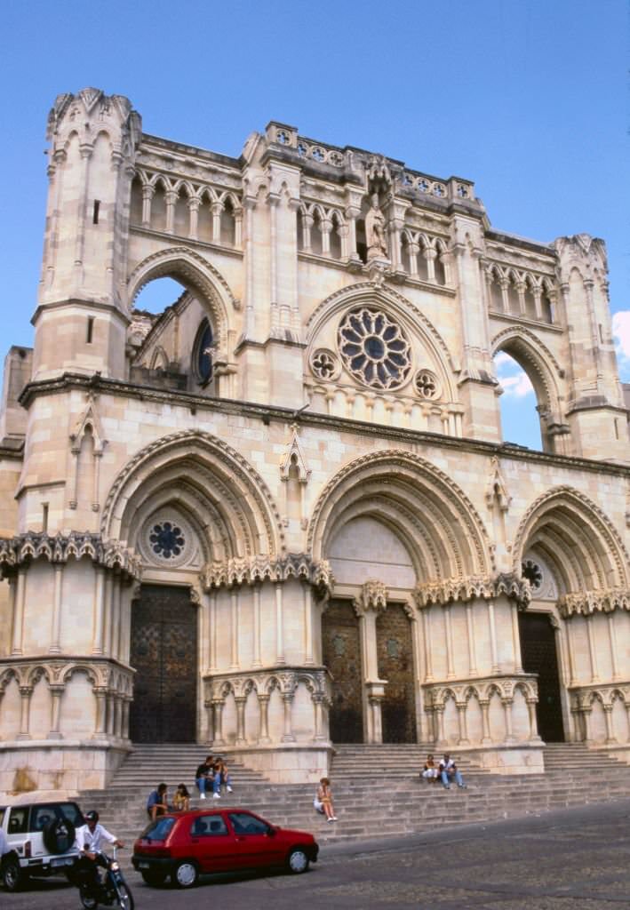 The Cathedral of Cuenca, 1975, Castilla La Mancha, Spain.