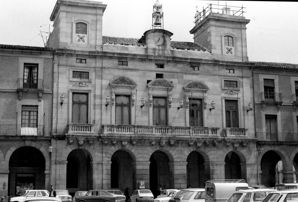 Town Hall of Avila, Castilla y León, Spain, 1978.
