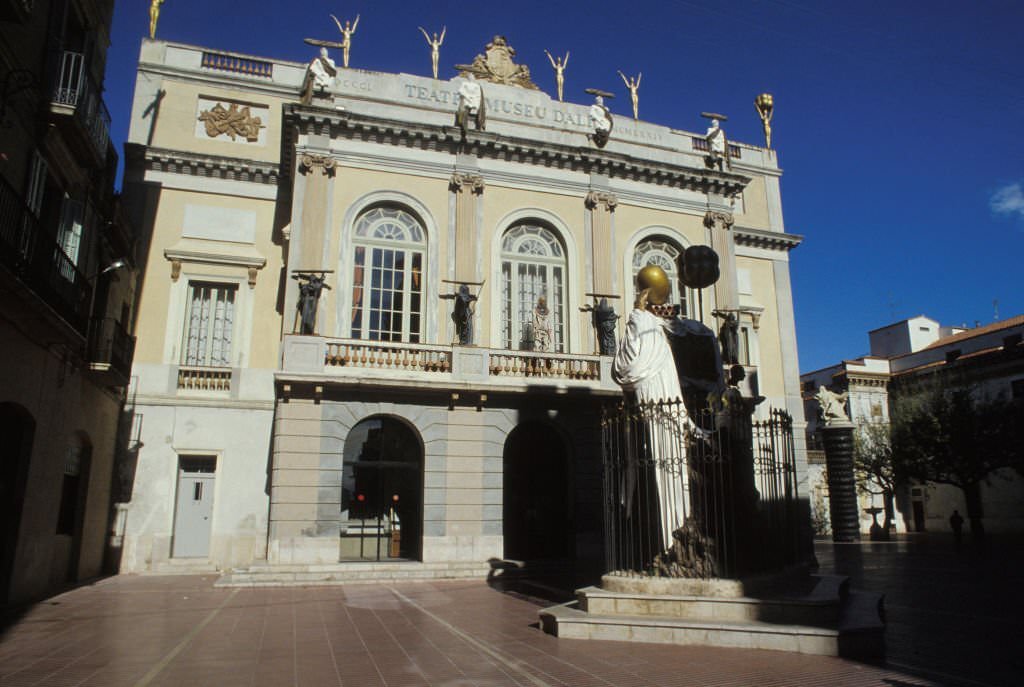 Salvador Dali Museum in Figueres in November 1981, Spain.