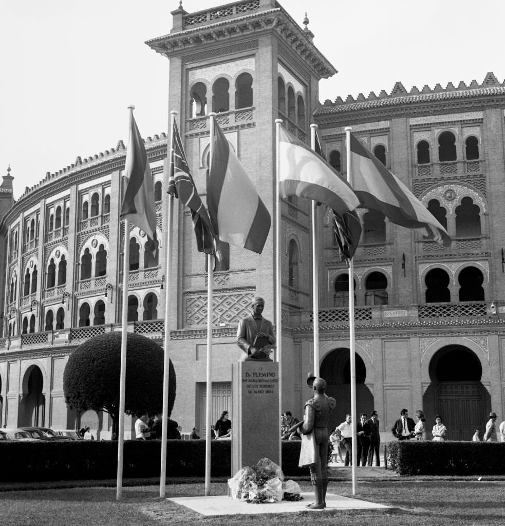 The bullring "Las Ventas" ,1980, Madrid, Spain.