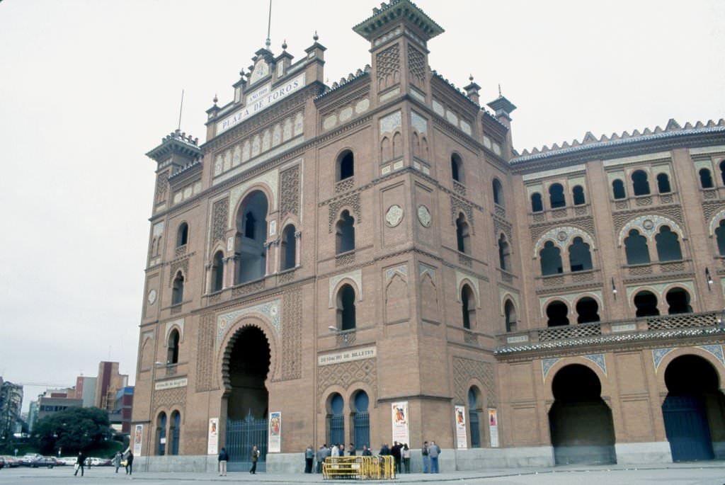 The bullring "Las Ventas",1980, Madrid, Spain.