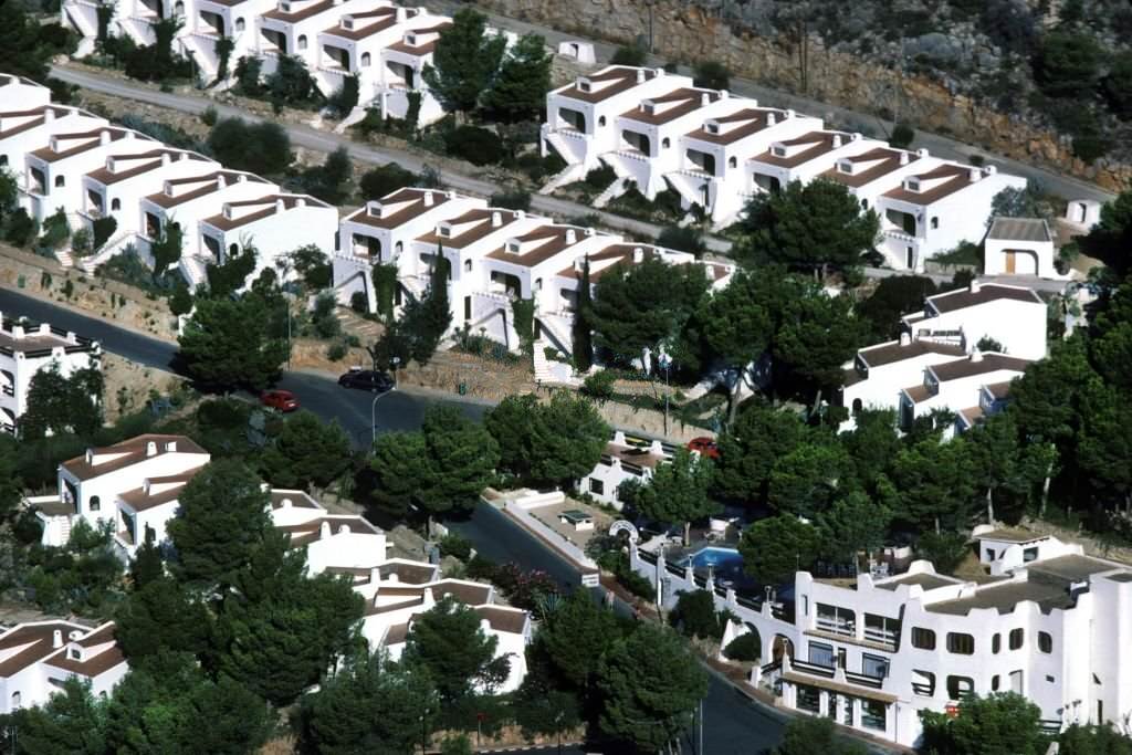 Holiday homes, in 1983 in Port d'Andratx in Spain