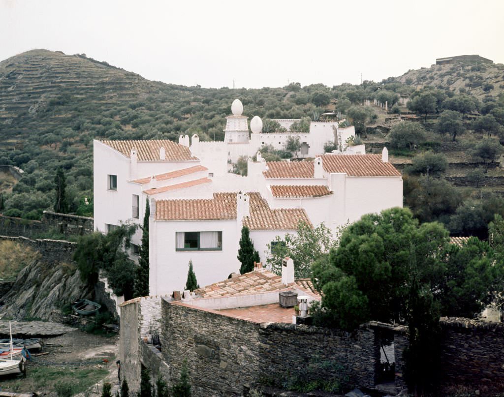 House of Salvador Dali, 1980, Port Lligat, Catalonia, Spain