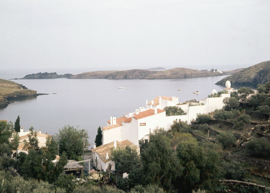 House of Salvador Dali, 1980, Port Lligat, Catalonia, Spain