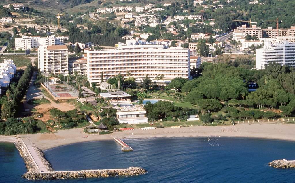 The Hotel 'Don Pepe' in Marbella, 1982, Malaga, Andalusia, Spain