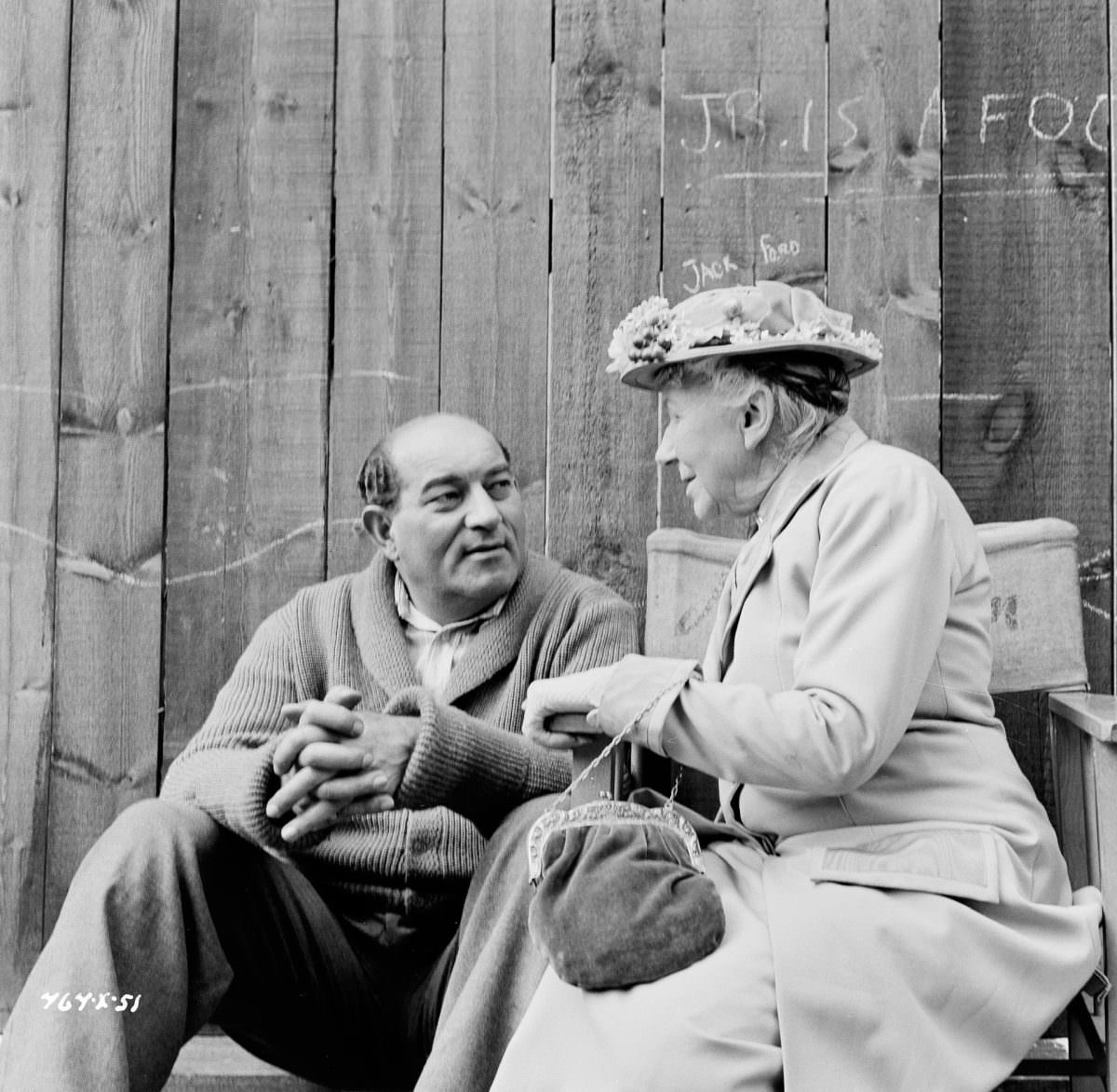 Stunning Behind-the-Scenes from 'The Ladykillers (1955), A Comic Crime Caper