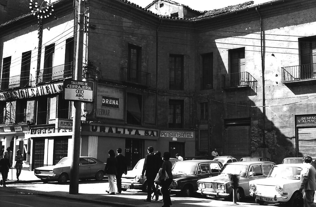 Plaza Ariño, 1972.