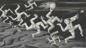 Anti-Nazi Illustration