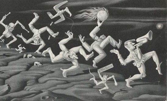 Anti-Nazi Illustration