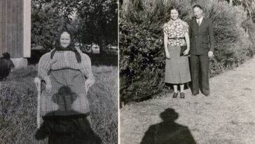 Mysterious Man in hat Vintage photos