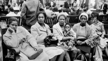 Windrush Generation in London 1962