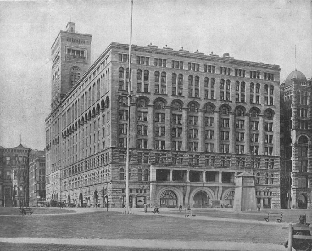 The Auditorium, Chicago, 1900.