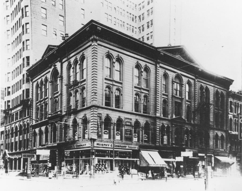 View of the First Methodist Church, Chicago, Illinois, 1900s