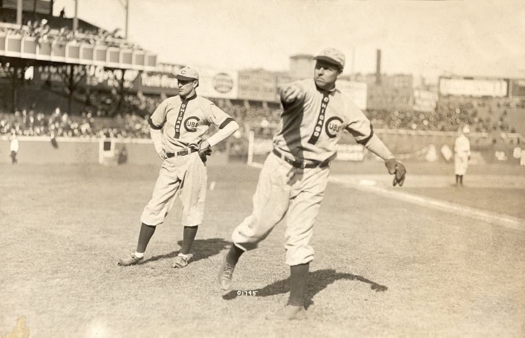 Mordecai Brown of the Chicago Cubs, 1903