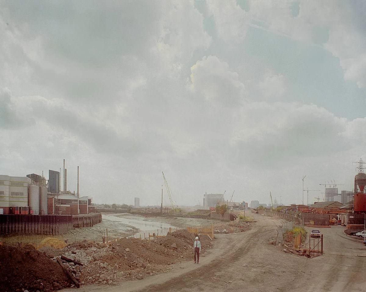 Bow Creek and Leamouth Peninsula, 1990