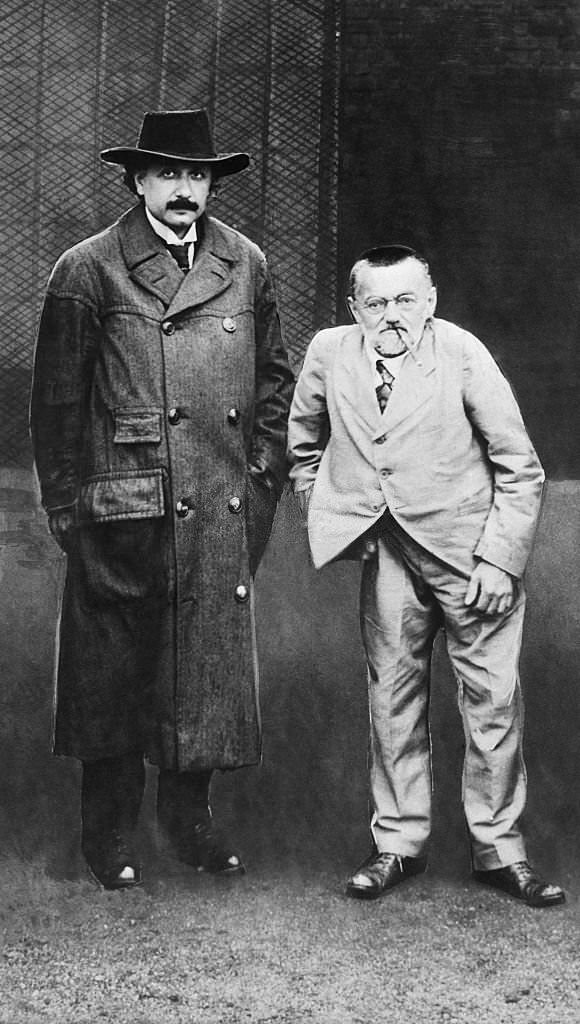 Albert Einstein And Dr. Charles Steinmetz