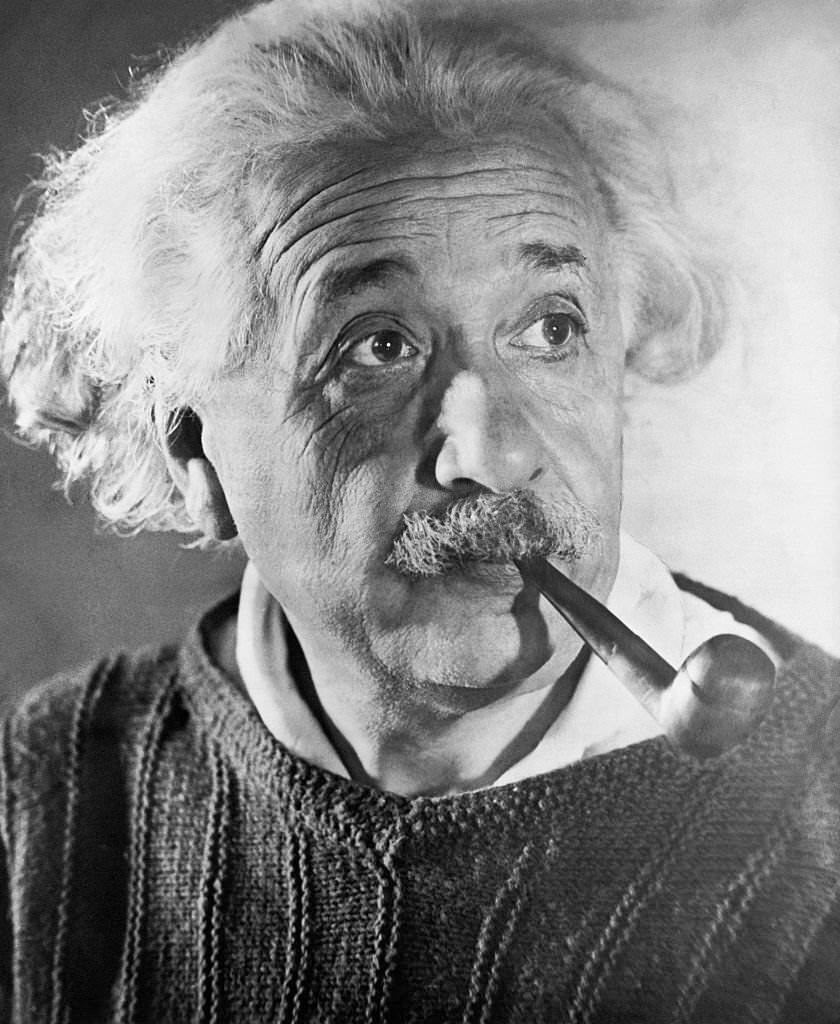 Portrait of Albert Einstein