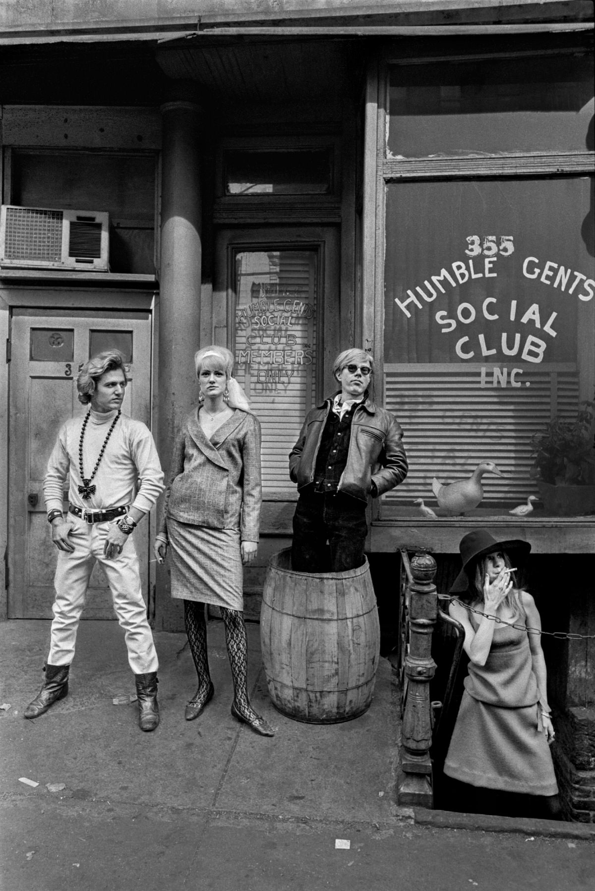 The Lost Photos of Andy Warhol with His Crew in Manhattan, 1966