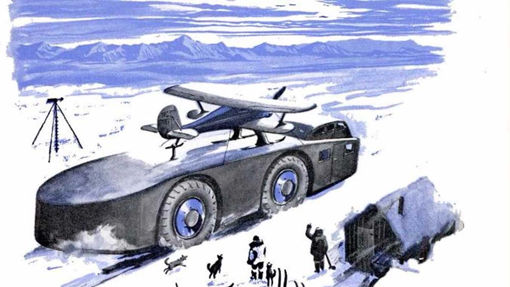 Antarctic Snow Cruiser: The 20 tons and 55 Feet long Giant Vehicle that Completely Failed, 1930