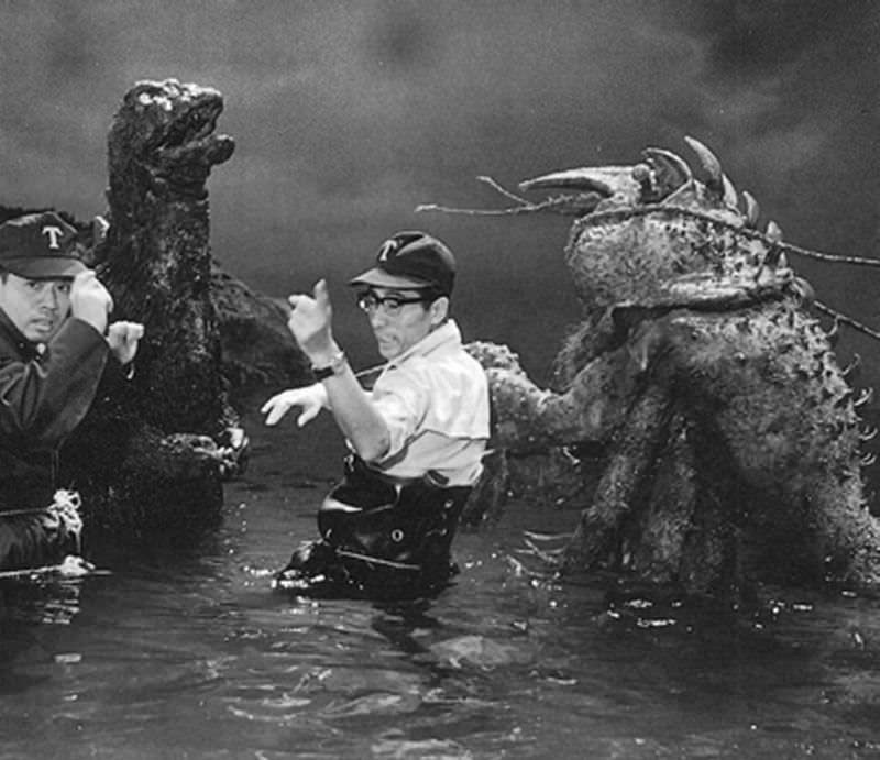 Stunning Behind-the-scene Photos from the Making of the first Godzilla movie, 1954