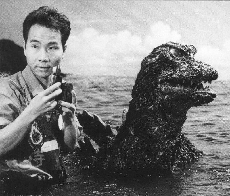 Stunning Behind-the-scene Photos from the Making of the first Godzilla movie, 1954