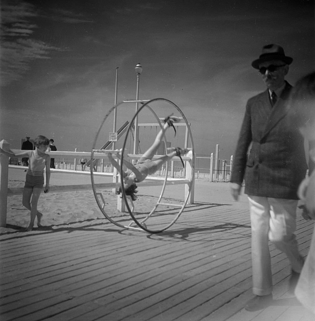 Rhonrad in Deauville, 1936