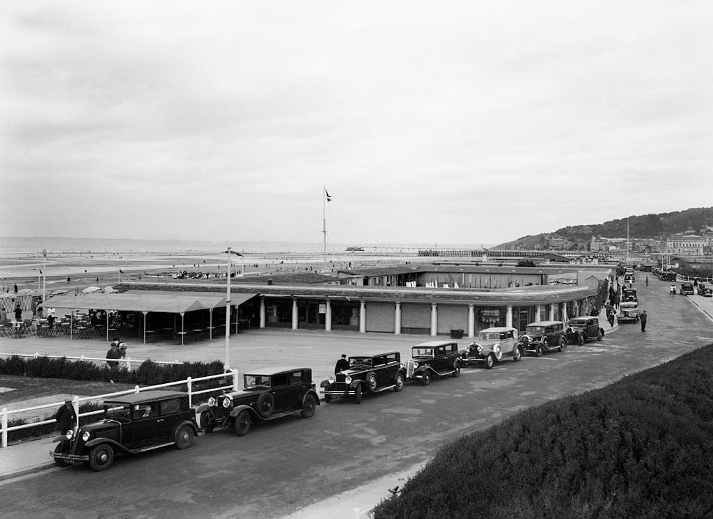 Deauville-Les-Bains and its Beach, 1930