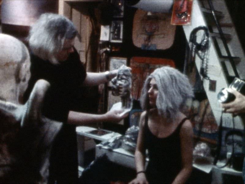 Debbie Harry's Alien Transformation for the Song 'Now I Know You Know' by H.R. Giger, 1980