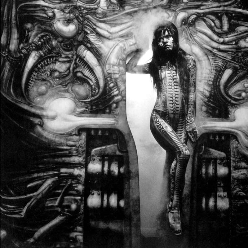 Debbie Harry's Alien Transformation for the Song 'Now I Know You Know' by H.R. Giger, 1980