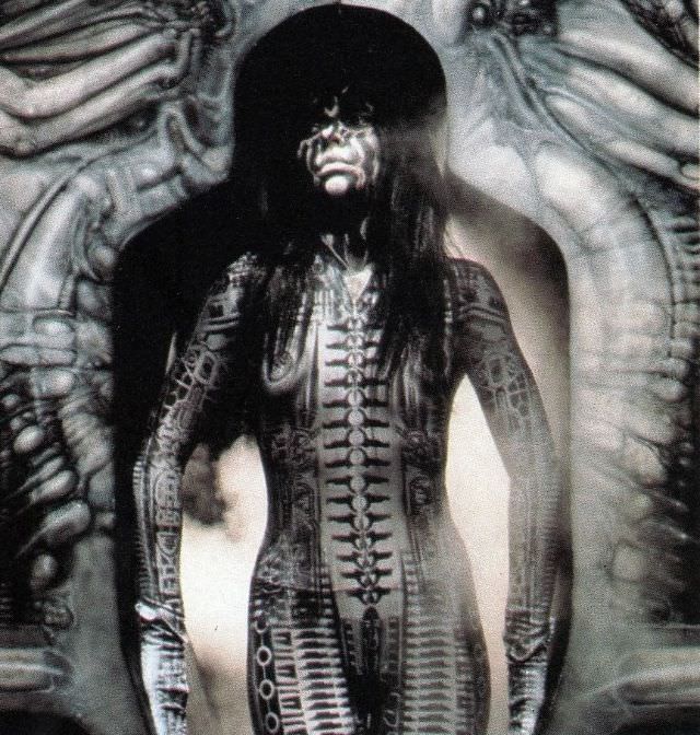 Debbie Harry's Alien Transformation for the Song 'Now I Know You Know' by H.R. Giger, 1980