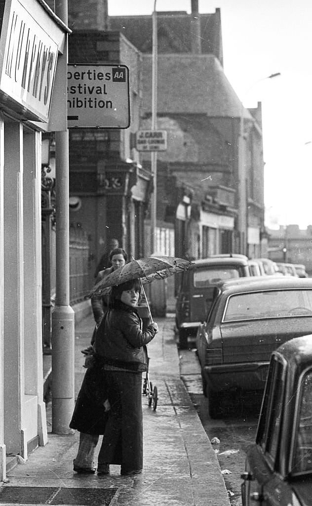 Scenes from the Liberties in Dublin, 1975