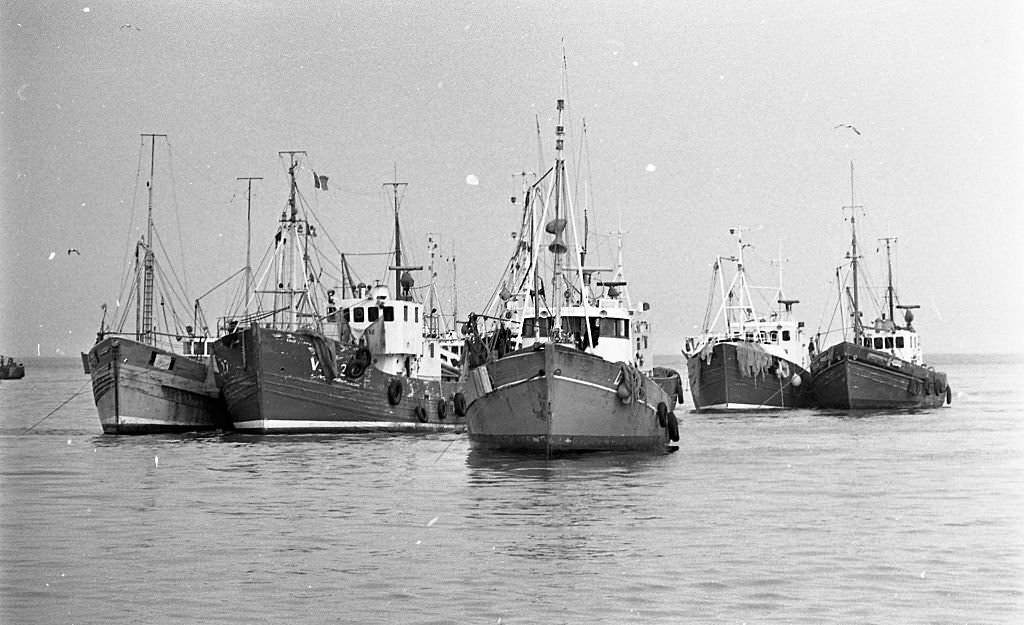 Blockade of Drogheda & Dublin Ports by trawlers, 1975